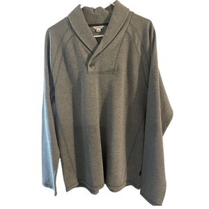 Calvin Klein Shawl Collar Long Sleeve Shirt Large